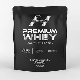 Nutriyummy Premium Whey Сывороточный протеин со вкусом соленой карамели 500гр