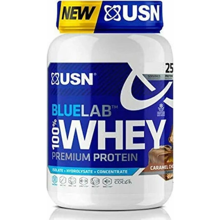 USN BlueLab 100% Whey Whey Protein Premium сывороточный протеин со вкусом шоколадной карамели 908 гр.: цены и характеристики