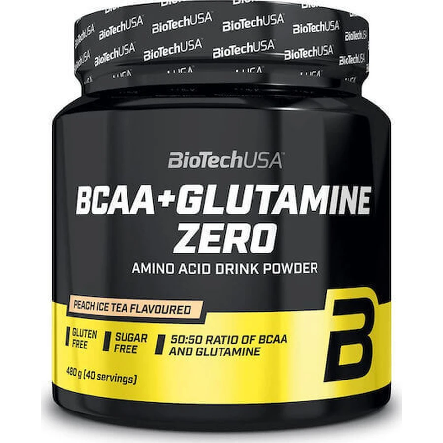Biotech USA BCAA & Glutamine Zero 480gr Orange: ціни та характеристики