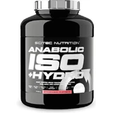 Scitec Nutrition Анаболічний ізо+гідро сироватковий протеїн з креатином без глютену зі смаком полуниці 2,35 кг