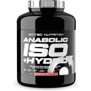 Scitec Nutrition Анаболічний ізо+гідро сироватковий протеїн з креатином без глютену зі смаком полуниці 2,35 кг