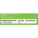Warrior Lab L-Citrulline Malate 200гр неароматизированный: цены и характеристики
