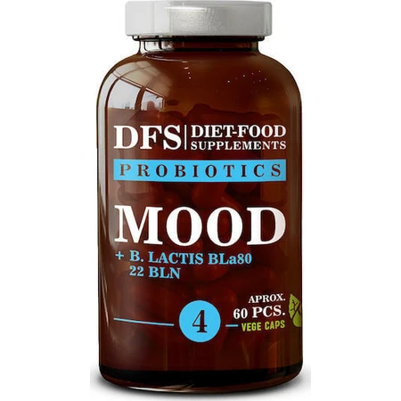 Diet-Food Probiotics Mood Probiotic 60 растительных капсул: цены и характеристики