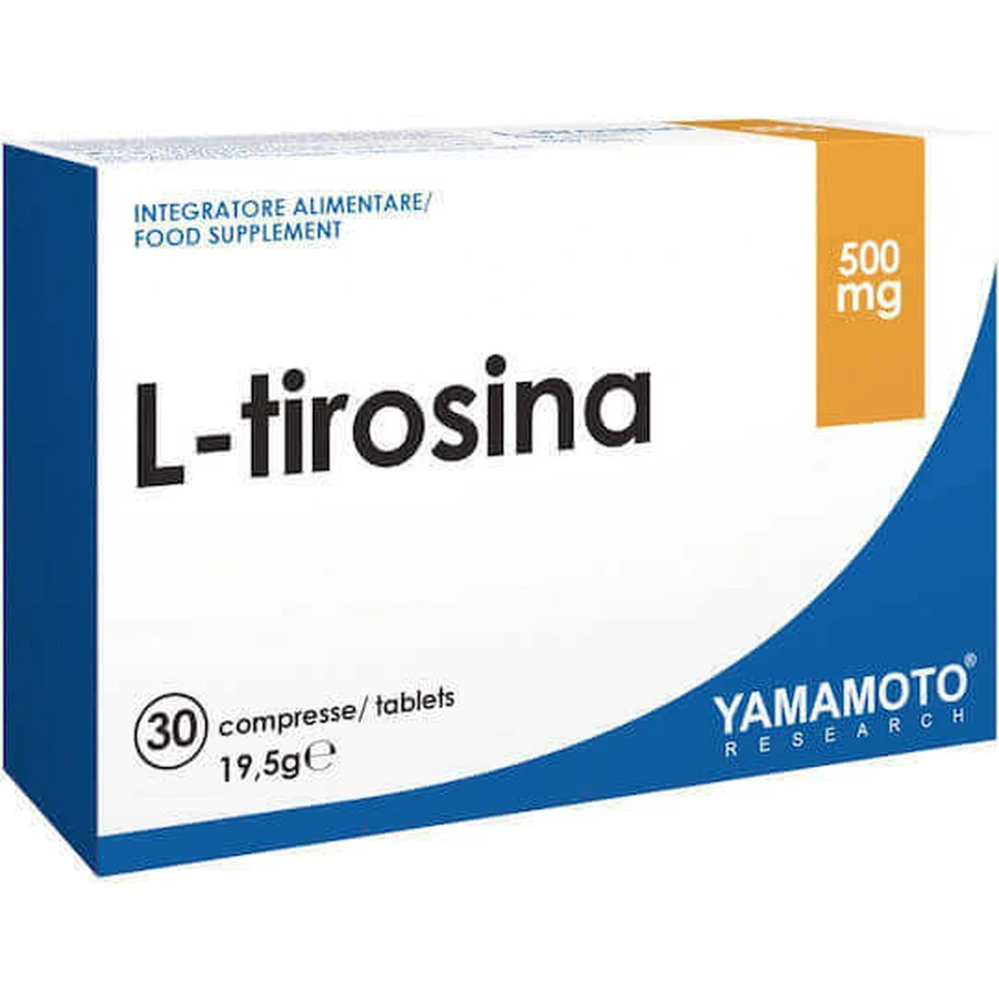 Yamamoto Nutrition L-Tyrosine 30 таблеток: ціни та характеристики