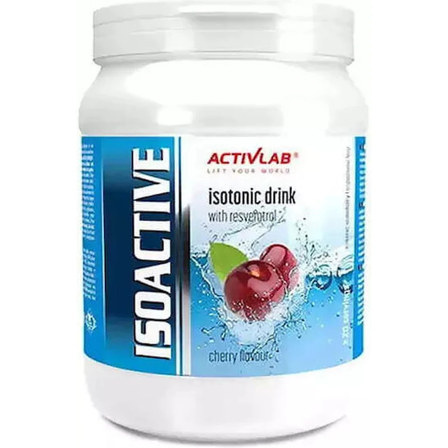 ActivLab IsoActive Ізоактивний ізотонічний напій з ресвератролом 20мг вишня 630гр: ціни та характеристики