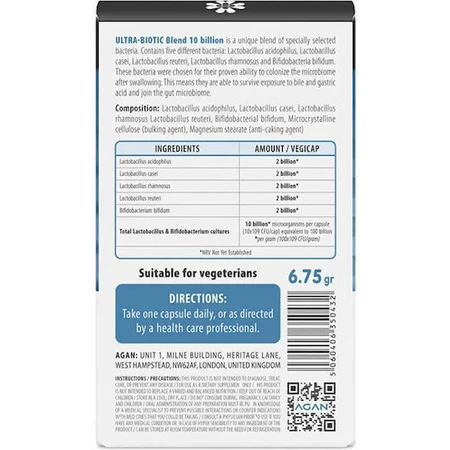 Samcos Agan Ultra-biotic Probiotic Пробиотик 15 капс: цены и характеристики