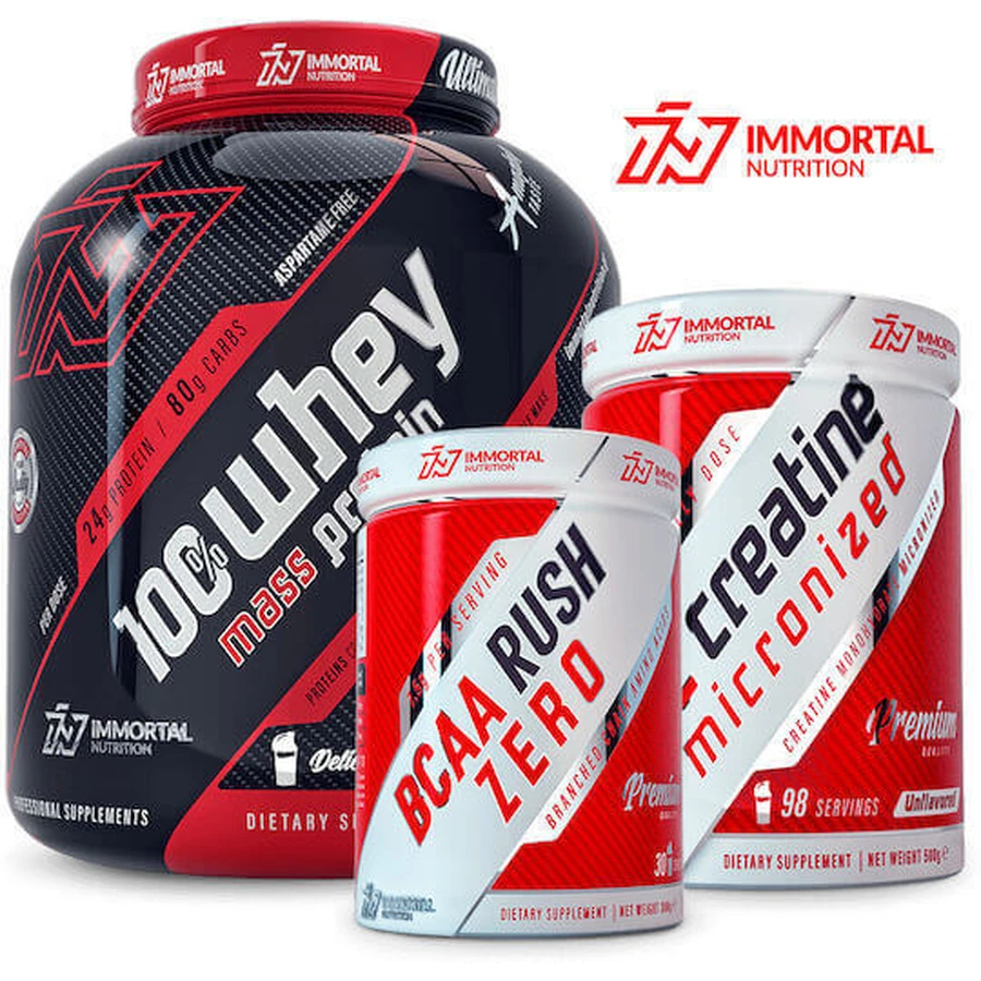 Immortal Nutrition 100% сироватковий масовий протеїн: ціни та характеристики