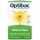 OptiBac Пробіотики з біфідо та клітковиною для дорослих та дітей 10 пакетиків