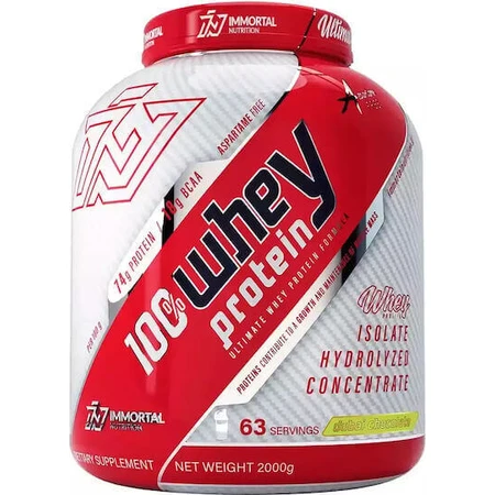 Immortal Nutrition 100% Whey Protein Сироватковий протеїн зі смаком шоколаду Дубай 2 кг: ціни та характеристики