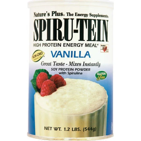 Nature's Plus Spiru-Tein Plus Shake без глютена с ванильным вкусом 544 гр.: цены и характеристики