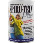 Nature's Plus Spiru-Tein Plus Shake без глютена с ванильным вкусом 544 гр.: цены и характеристики
