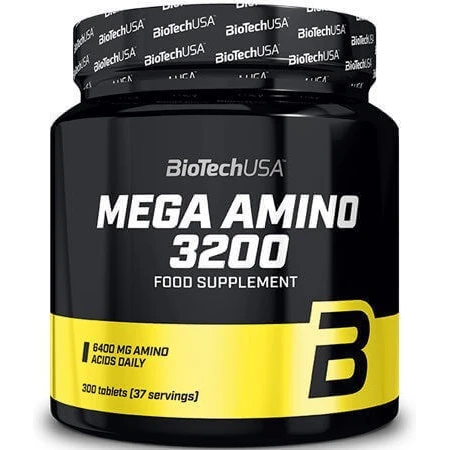 Biotech USA Mega Amino 3200 6400 мг 300 таблеток: ціни та характеристики