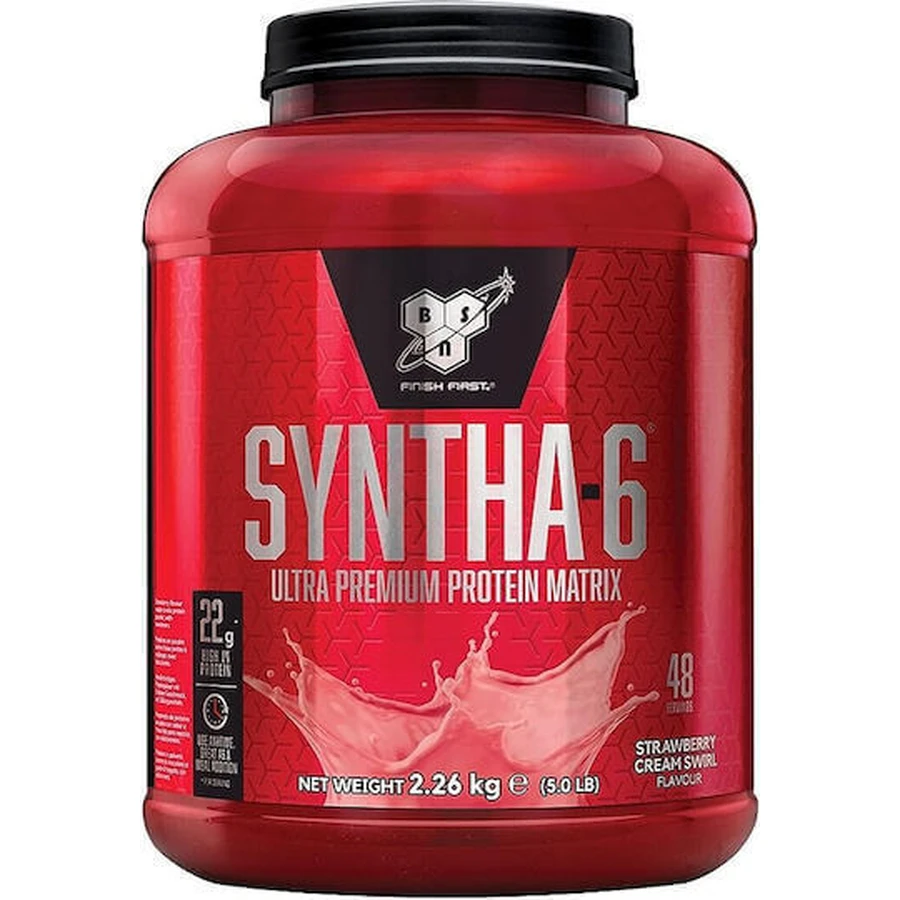 BSN Syntha-6 лімітована серія зі смаком полуничного крему 2,26 кг: ціни та характеристики