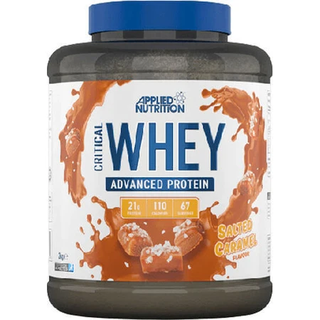 Applied Nutrition Critical Whey Protein Сироватковий протеїн без глютену зі смаком солоної карамелі 2 кг: ціни та характеристики