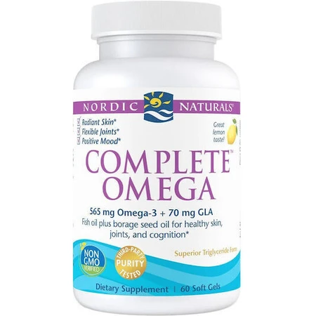 Nordic Naturals Повноцінний риб'ячий жир Омега 565 мг 60 м'яких гелів Лимон: ціни та характеристики