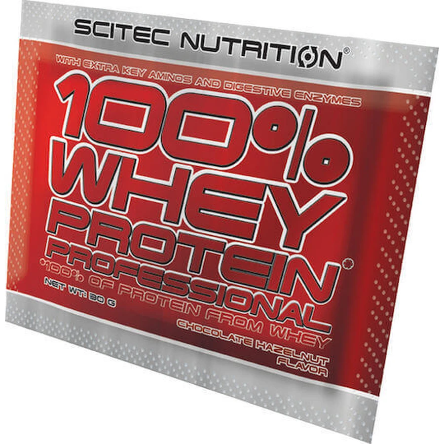 Scitec Nutrition 100% Whey Protein Профессиональный сывороточный протеин без глютена со вкусом ванили и ягод 30гр: цены и характеристики