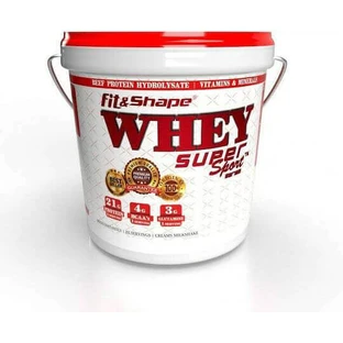 Fit & Shape Whey Суперспортивний сироватковий протеїн зі смаком ванільного морозива 4,54 кг