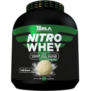 Tesla Nitro Whey Сывороточный протеин Whey Protein без глютена со вкусом шоколада 2 кг