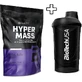 Biotech Usa Usa Hyper Mass 6800 г шоколада и Biotech Usa Usa Wave Shaker 600 мл черно-копченый персональный пакет