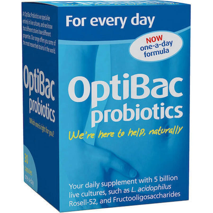 Пробіотики OptiBac на кожен день 30 капс.: ціни та характеристики
