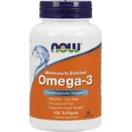 Now Foods Molecularly Distilled Omega 3 Fish Oil 100 softgels Unflavoured: цены и характеристики