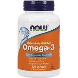 Now Foods Молекулярно дистильований риб'ячий жир Омега 3 100 м'яких гелів без смаку