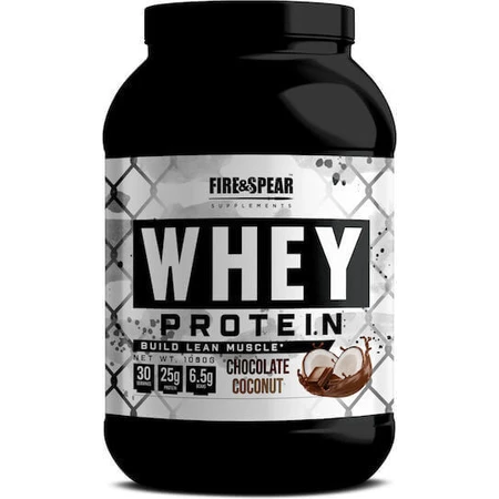 Fire & Spear Сывороточный протеин Whey Protein Whey Protein Gluten Free со вкусом кокосового шоколада 1 кг: цены и характеристики