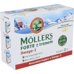 Moller's Forte Омега 3 печінка тріски та риб'ячий жир для дітей 30 капсул без смаку: ціни та характеристики