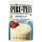 Nature's Plus Spiru-Tein Высокобелковый энергетический корм без глютена с ванильным вкусом 544 гр.: цены и характеристики