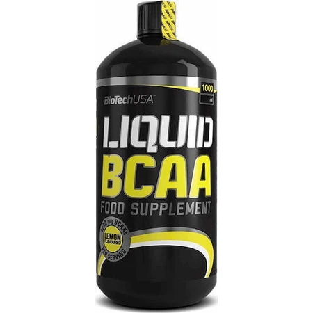 Biotech USA Liquid BCAA 1000ml Lemon: ціни та характеристики