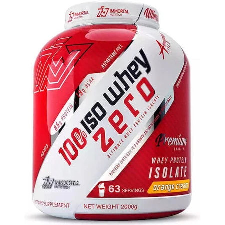 Immortal Nutrition 100% Iso Whey Whey Protein Zero Whey Protein без лактозы со вкусом апельсинового крема 2 кг: цены и характеристики