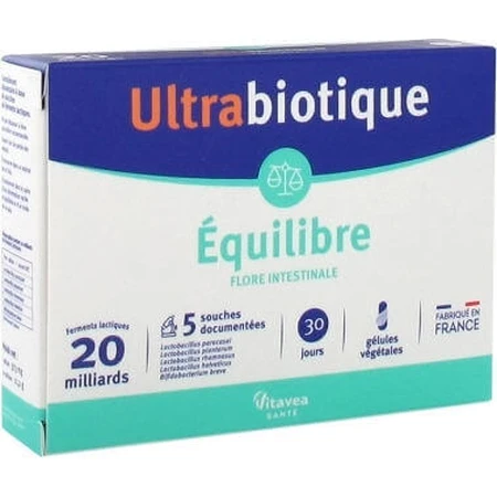 Nutrisante Ultrabiotique Equilibre Probiotice 30 капс: цены и характеристики
