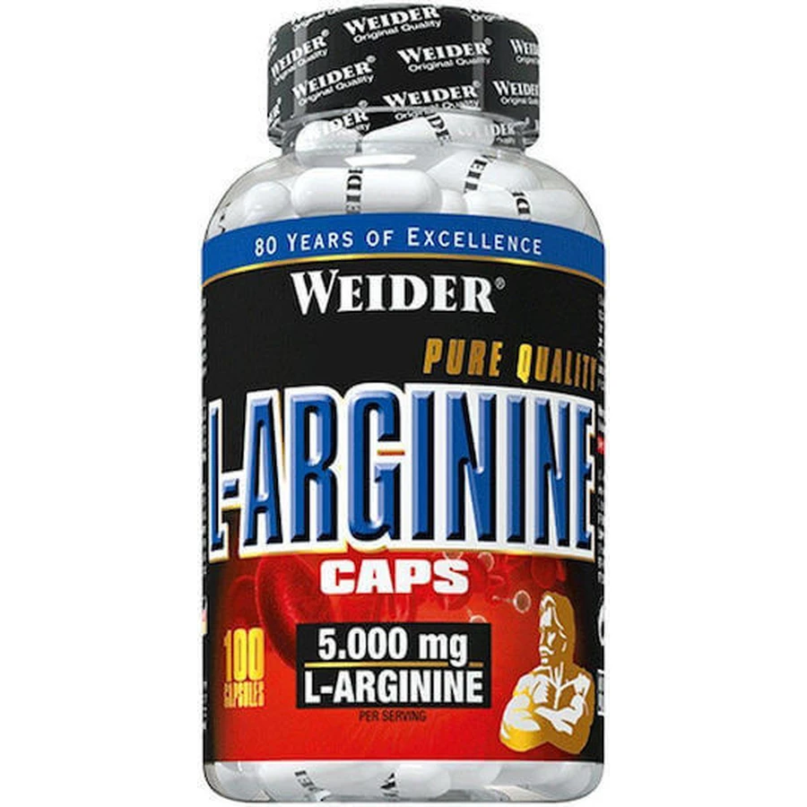 Weider L-аргінін 1000 мг 100 капсул: ціни та характеристики