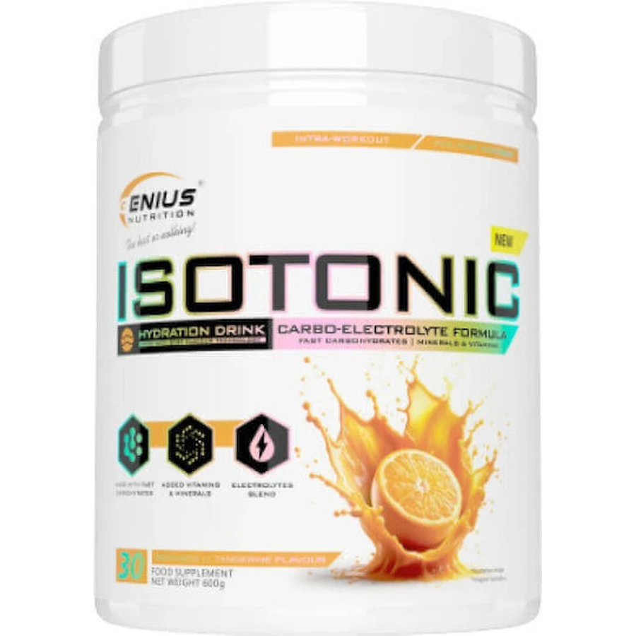 Genius Nutrition Ізотонік Мандарин 600гр: ціни та характеристики