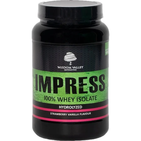 Wisdom Valley Impress 100% изолят сывороточного протеина Сывороточный протеин без глютена и лактозы со вкусом клубники и ванили 2 кг: цены и характеристики