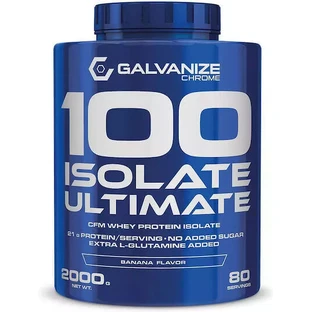 Galvanize Nutrition 100 Isolate Ultimate Whey Protein с банановым вкусом 2 кг