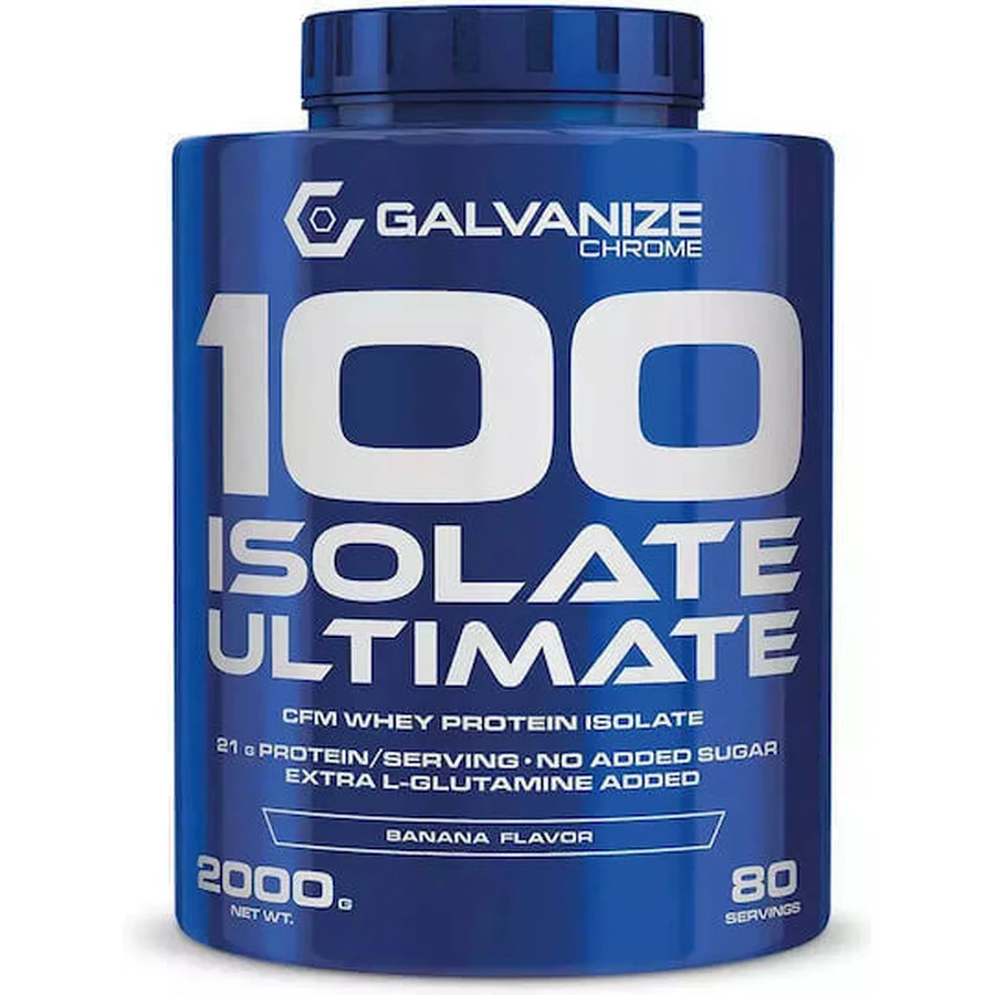 Galvanize Nutrition 100 Isolate Ultimate Whey Protein с банановым вкусом 2 кг: цены и характеристики