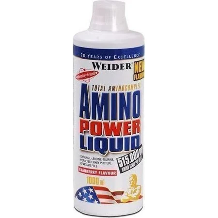Weider Amino Power Liquid 1000ml Журавлина: ціни та характеристики