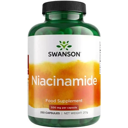 Swanson Ниацинамид 500 мг 250 капсул: цены и характеристики