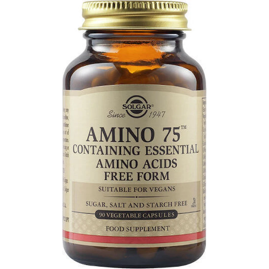 Solgar Amino 75 90 трав'яних капсул без смаку: ціни та характеристики