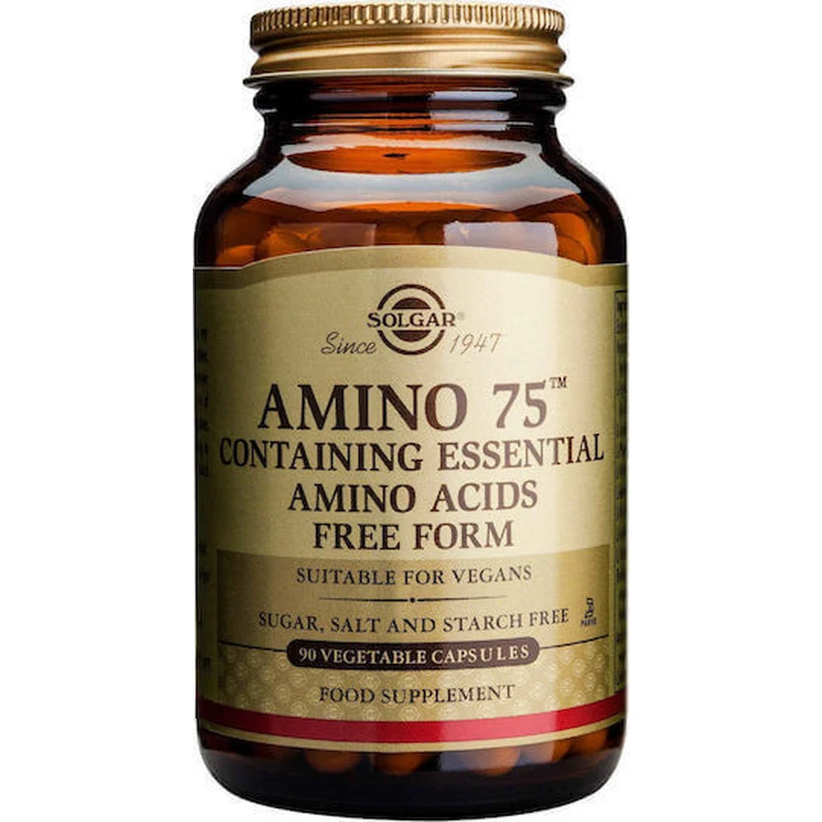 Solgar Amino 75 90 трав'яних капсул без смаку: ціни та характеристики