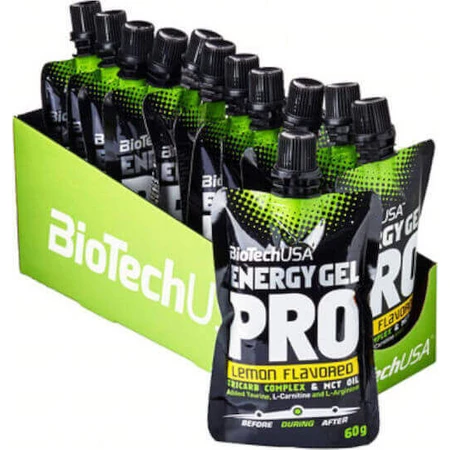 Biotech USA Energy Gel Pro Lemon 12x5gr: ціни та характеристики
