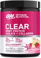 Optimum Nutrition Clear Whey Protein Isolate + Collagen Сывороточный протеин со вкусом яблока и малины 240 гр.