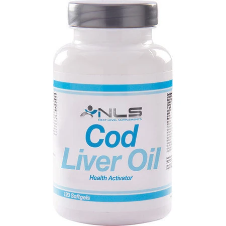 NLS Cod Liver Oil Масло печени трески 120 софтгелей неароматизированное: цены и характеристики