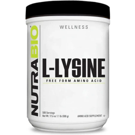 Nutrabio L-Lysine 500гр: цены и характеристики