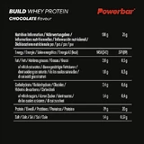 PowerBar Build Whey Protein Сывороточный протеин без глютена со вкусом шоколада 550гр