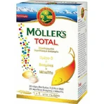 Рыбий жир, витамины и минералы Moller's Total Omega 3, неароматизированный: цены и характеристики