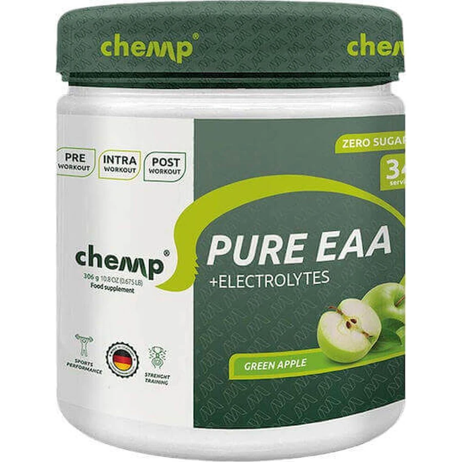 Pure EAAs 306гр 34 порции Зеленое яблоко: цены и характеристики