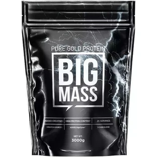 Протеїн Pure Gold Big Mass з креатином та шоколадним смаком 3 кг