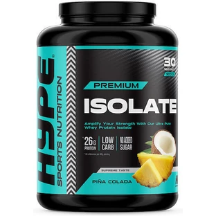 Hype Supplements Преміум ізолят зі смаком піна колада 900гр